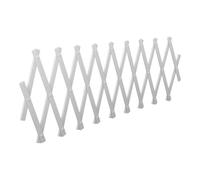 TOYANDONA Treillis Extensible Structure Rétractable en Plastique Blanc et Supports Muraux pour Plantes Grimpantes pour Vignes et Rosiers en Décoration Murale