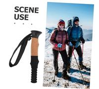TOYANDONA Trekking Pole Handle Grip Replacement with Soft Cork and Adjustable Wrist Strap Outdoor Climbing Stick Handle for Walking Canes and Hiking Poles
