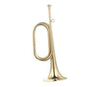 TOYANDONA Trompette de Cuivre pour Débutants Instrument de Musique et Facile à Jouer pour Orchestre et Étudiants Bugle Professionnel avec Finition