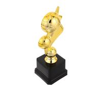 TOYANDONA Trophée et Facile à Entretenir Or en Plastique de Élégant, Souvenir Mémorable pour Garçon et Filles pour Remises de Prix et Compétitions Sportives