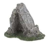 TOYANDONA Trou de cachette de Reptile décor de réservoir de Serpent Peau de Reptile Accessoires de Terrarium décor de Terrarium Grotte des Reptiles résine