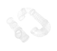 TOYANDONA Tube pour Cage à Hamster Tunnel en Plastique Accessoire pour Hamster Blanc Compatible Petits Animaux