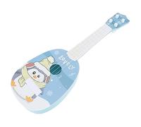TOYANDONA Ukulélé Jouet Garçon et Filles Mini Guitare Décorative Instrument en Plastique Modèle Cartoon Éducatif pour Garçon et Filles Apprentissage Musical Jouet d'apprentissage 1 Pièce