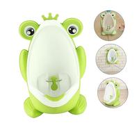 TOYANDONA Urinoir D'apprentissage Propreté Multifonction Pour Garçons, Urinoir Mural Vert, Plastique Sûr, Pour Garçon Et Filles Tout-petits, Installation Murale Stable, Kit Complet