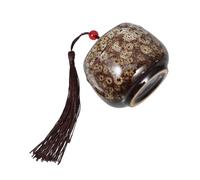 TOYANDONA Urne Funéraire pour Animaux Céramique Beige Mini Urne Commémorative pour Cendres De Chiens Et Boîte à Souvenirs pour Restes Humains Et Animaux pour Petits