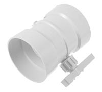 TOYANDONA Vanne de régulation du Volume d'air soupape Amortisseur de Conduit registre d'air Manuel registre Manuel registre de Volume Manuel pour Conduit Plastique Beige