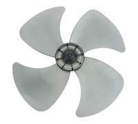 TOYANDONA Ventilateur de table en plastique, pale de rechange à 4 feuilles, 40 cm, pour ventilateur de plafond ou de table, utilisable en intérieur et extérieur