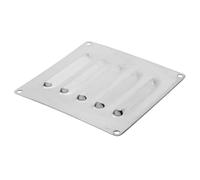 TOYANDONA Ventilation INOX Louvered pour Bateau Panneau Daération Carré Couverture Résistante Installation Facile pour Cuisine Extérieure et Grill
