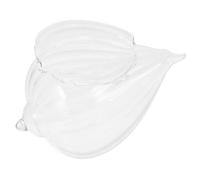 TOYANDONA Verre à Vin de Conque Verre Cocktail Créatif 1 Pièce pour Maison Bureau et Bar Tasse Décorative pour Boissons Alcoolisées et Non Alcoolisées