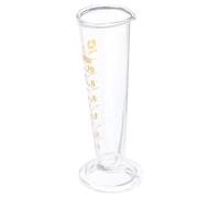 TOYANDONA Verre Doseur de 10 Ml Bec Verseur Large, Gobelet Triangulaire Gradué pour Laboratoire, Outil de Mesure Précis pour Expériences Scientifiques Couleur Aléatoire