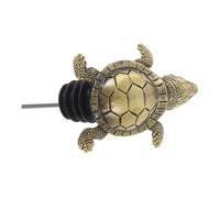 TOYANDONA Verseur Vin Alliage de Zinc Forme de Tortue Bec Verseur Métallique Décoratif pour Bouteilles de Liqueur Accessoire Élégant pour Bar et Fête