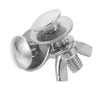 TOYANDONA Vis Acier Inoxydable pour Plongée Vis de Fixation à Main Ergonomique Résistance à Eau de Mer Compatible avec Plaque Dorsale de Plongée