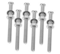 TOYANDONA Vis pour Échelle De Piscine en Acier Inoxydable 6 Pièces pour Escalier De Piscine Hors Sol Accessoires De Fixation sous-Marine Remplacement Sécurisé