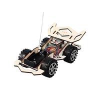 TOYANDONA Voiture De Course Bois à Assembler pour Garçon Fille Jouet Éducatif Stem Télécommandé Développement Intellectuel Et Manuel pour Garçons Filles