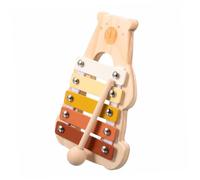 TOYANDONA Xylophone Bois pour Tout-petits Instrument Musical Portable Ours Éducatif Montessori Léger pour Éveil Musical et Jeu Créatif
