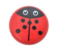 TOYANDONA Yo-yo en Bois pour Garçon Et Filles Jouet à Ficelle Coloré Rouge Jouet Éducatif Insecte Coccinelle Stimulation Motrice Et Apprentissage Ludique Extérieur Garçon Et Filles