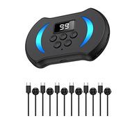 Toyauu Écran du téléphone mobile Clicker automatique Connexion réglable Simulation physique Finger Click Device Screen Auto Clicker-C