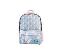 TOYBAGS Sac à dos scolaire Stitch Pink - Avec accessoire POM-POM - Adaptable au chariot, dos rembourré - Compartiment porte-documents - 42 x 31 x 13,5 cm, multicolore, M, Décontracté