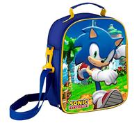TOYBAGS Sac à dos Sonic 3D EVA-intérieur entièrement doublé et personnalisé, sac à dos scolaire unisexe pour enfants, Multicolore, grand, multicolore, L