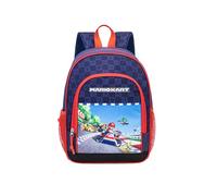TOYBAGS Sac à dos scolaire Super Mario Kart - 2 poches latérales - Bretelles réglables pour un confort tout au long de la journée - Dos rembourré - 37 x 27 x 17 cm, multicolore, M, Décontracté