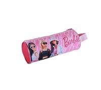 TOYBAGS Trousse Scolaire Barbie avec 1 Compartiment - Design avec poignée latérale - Intérieur doublé et Fermeture éclair - 8 x 22 x 8 cm, Multicolore, Trousse Scolaire avec Fermeture éclair