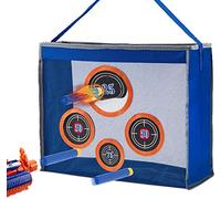 Toyer Sac de cible d'entraînement portable pour fléchettes Nerf avec poignée pour le transport, entraînez votre précision de tir