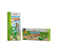 TOYFINITY Jeu de cible de golf junior avec club réglable, 12 balles, cadre en tissu et patch d'herbe, jeu intérieur et extérieur dans le jardin