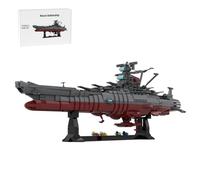 ToyGhillied Ensemble de blocs de construction de modèle de bataille navale de science-fiction à faire soi-même, MOC-81382, briques de construction de navire, modèle de bateau de collection pour