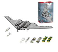 ToyGhillied MOC B-2 Blocs de construction bombardiers modèle 1/70 2063 pièces WWII Grand avion de combat Kit de briques de construction pour armes aériennes Conçu par Darth Designer