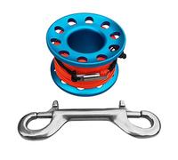 Toygogo Bobine de Dévidoir Plongée sous-Marine Diving Spool Bobine de Ligne de Plongée 15m - Bleu, 15m