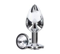TOYJOY - PLUG CON JOYA PEQUEÑO - PLATEADO