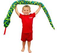 Toyland® 170cm (5.5ft) Serpent Géant Bicolore en Peluche - 5 Motifs Assortis - Peluches pour Enfants