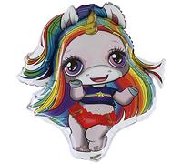 Toyland® 69 cm (27") Poopsie Slime Surprise Rainbow Brightstar Girl Ballon en aluminium - Décorations de fête
