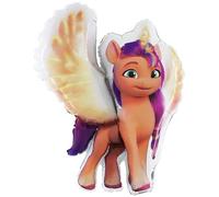 Toyland® 74cm (29") Ballon en aluminium en forme d'Alicorne ensoleillée - Décorations de fête pour enfants My Little Pony