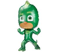 Toyland® 79 cm (31") Ballon en aluminium en forme de personnage PJ Masks Gekko - Ballons de fête pour enfants