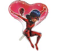Toyland® 89 cm (35") Ballon en aluminium Heroez Miraculous Ladybug Superhero - Décoration en aluminium pour enfants
