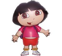 Toyland® 94 cm (37") Ballon en aluminium en forme de personnage de Dora l'exploratrice - Ballons de fête pour enfants