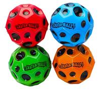 Toyland® Balle spatiale de 6,5 cm avec rebond extrêmement élevé - Balle légère et super rebondissante - Jeu en plein air - Jouets fantaisie - 1 choisi au hasard