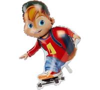 Toyland® Ballon en aluminium en forme de personnage d'Alvin de 90 cm (36") d'Alvin et les Chipmunks - Ballons de fête pour enfants