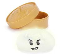 Toyland® Bao Dumpling Phosphorescent - Jouet Sensoriel Anti-Stress avec Boîte Vapeur en Plastique - Jouet à Presser pour Enfants - Dès 3 Ans