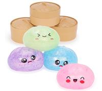 Toyland® Boulette Bao Glacée Pailletée Mystère - Jouet Sensoriel Anti-Stress avec Boîte Vapeur en Plastique - Jouet à Presser pour Enfants - 1 Modèle Aléatoire - 3 Ans et Plus