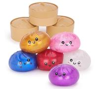 Toyland® Bourbe Bao Surprise Brillante et Moelleuse - Jouet sensoriel Anti-Stress avec boîte Vapeur en Plastique - Jouet à Presser pour Enfants - 1 modèle aléatoire - 3 Ans et Plus