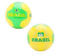 Toyland® Brésil Ballon de Football sur Le thème du Pays (8 kg/Taille 5) - Euros et Coupe du Monde - Jouets d'extérieur - 14 Styles Disponibles - (Brésil)