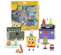 Toyland® Coffret Figurine et Accessoires Bob l'Éponge 20 Pièces - Mini Crabe Croustillant - 5 Ans et Plus