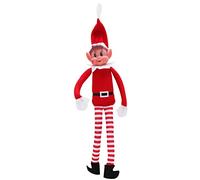 Toyland® Elves Behavin Badly 12 Pouces Boy Elf Bend & Pose Soft Toy with Long Legs, Soft Body & Vinyl Head - Christmas Novelty Toys