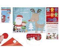 Toyland Ensemble de Jeu Pin The Nose on The Reindeer Party