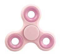 Toyland® Fidget Hand Spinner - Soulagement du Stress et de l'anxiété - Couleurs Assorties (Anneaux Roses et Roses)