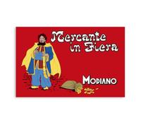 Le marchand de cartes à jouer Modiano à la foire