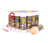Toyland® Lot de 12 Bulles Shrek avec Baguettes, Solution 60 ML et Couvercle Labyrinthe Fantaisie - Jouets pour Argent de Poche et Pochettes Surprises