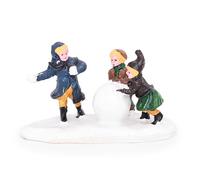 Toyland® Mini Ornement de Noël en résine à Collectionner - Accessoire de scène de Village - Figurines de Noël (Constructeur de Boules de Neige 3" x 1,8")